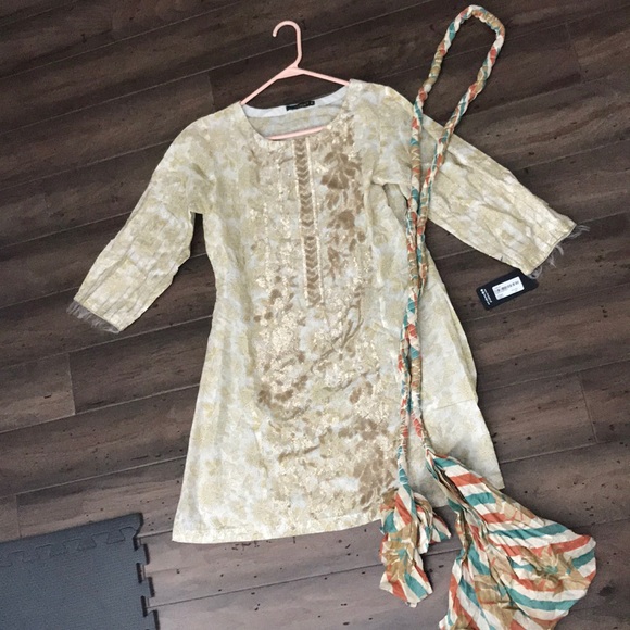 BNWT limelight kurta and dupatta sequin formal - Picture 1 of 5